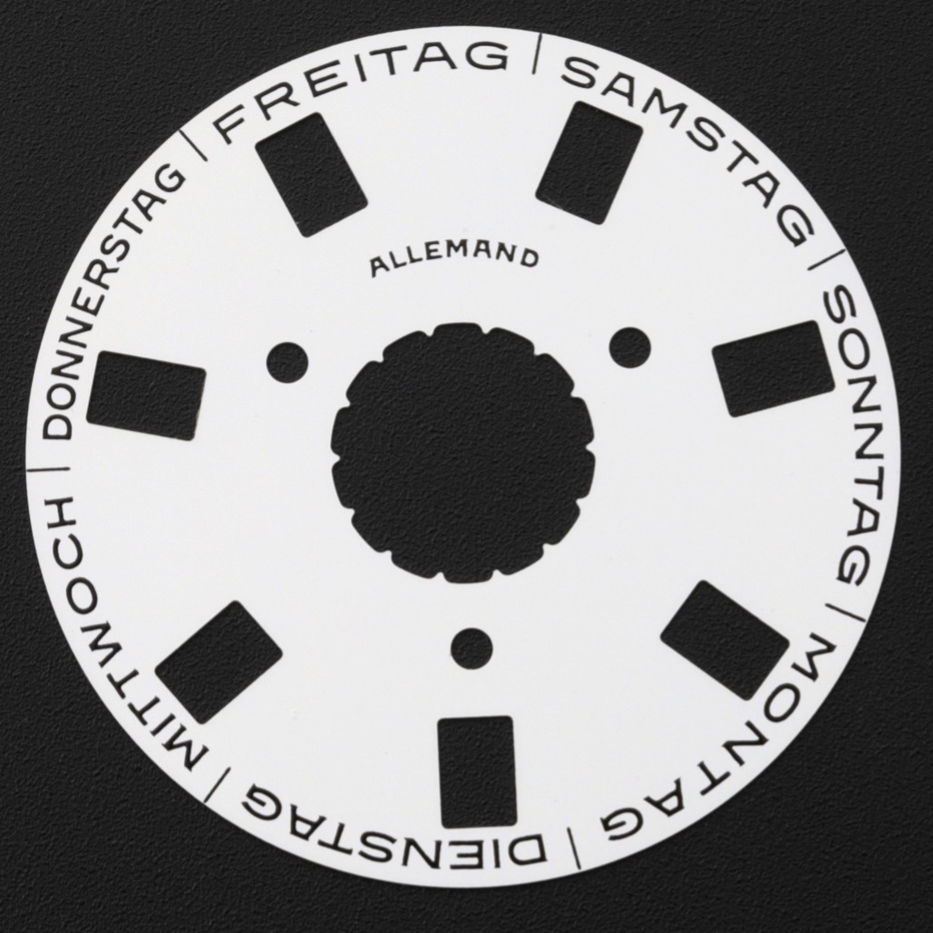 GENUINE Rolex 3155 17201 Disc Day Date President GERMAN Calendar Indicator Wheel