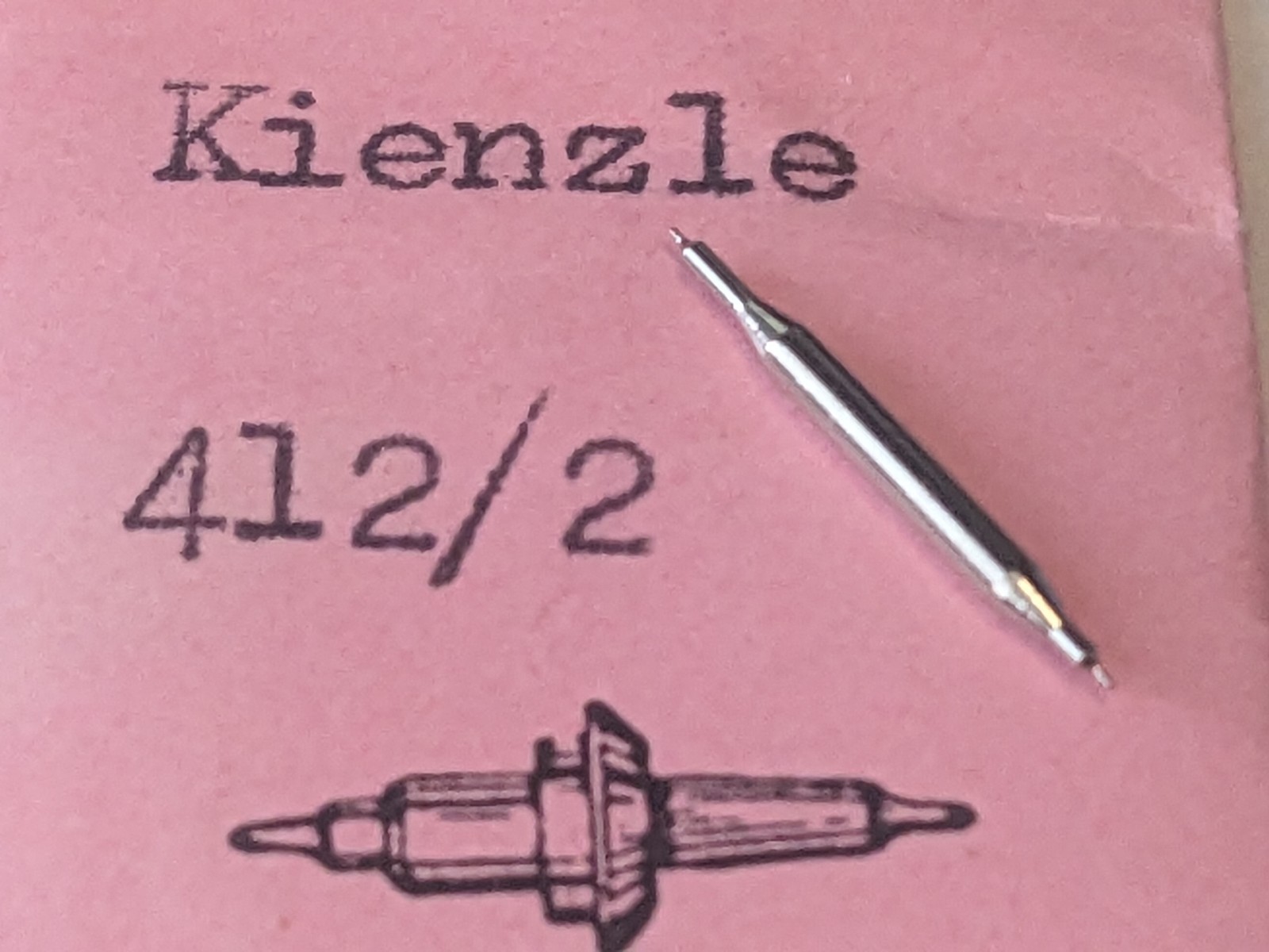 Vintage Kienzle Caliber 412/2 balance staff Swiss made x 1 piece