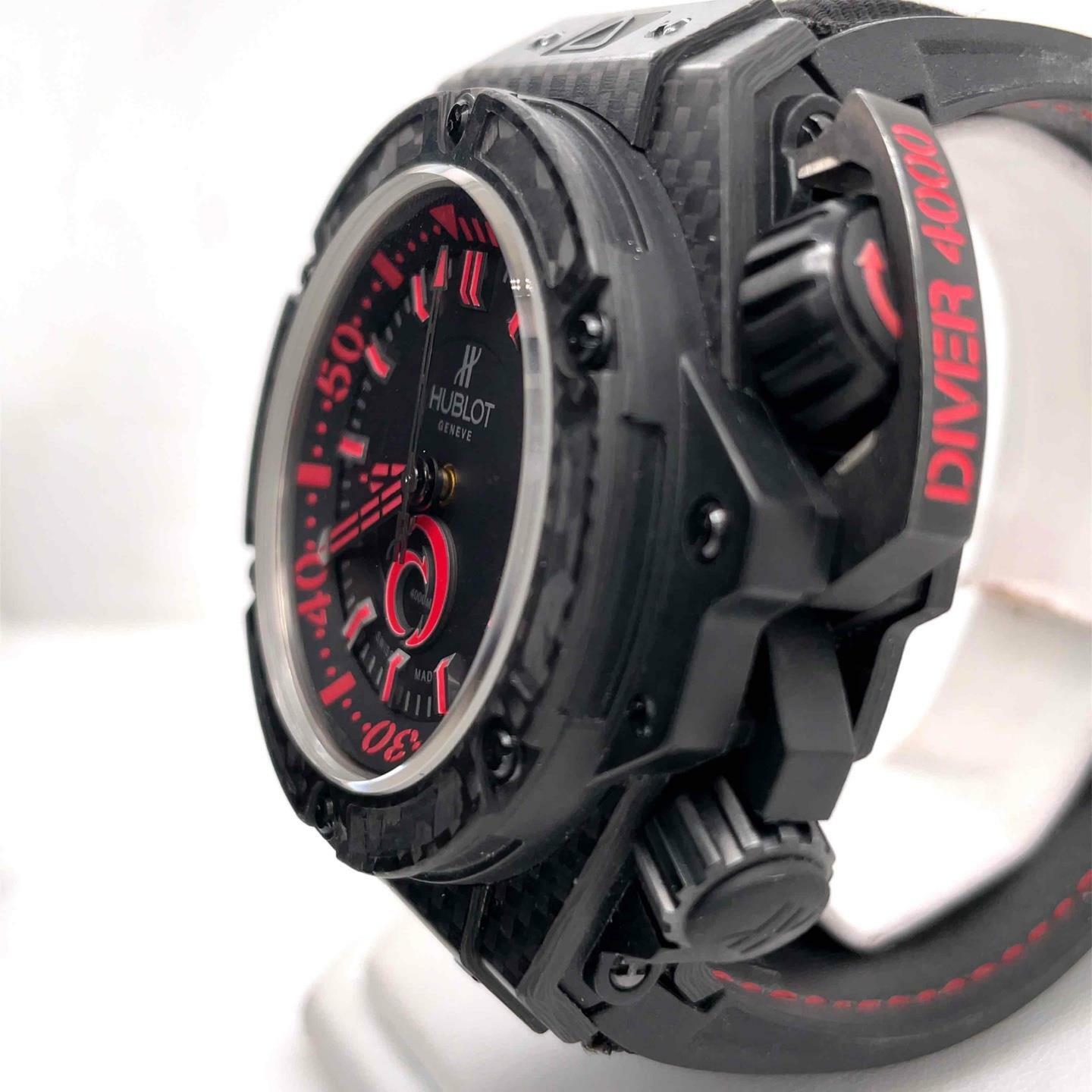 Hublot King Power Alinghi Automatic Carbon Fiber Mens Watch 731.QX.1140.NR.AGI12