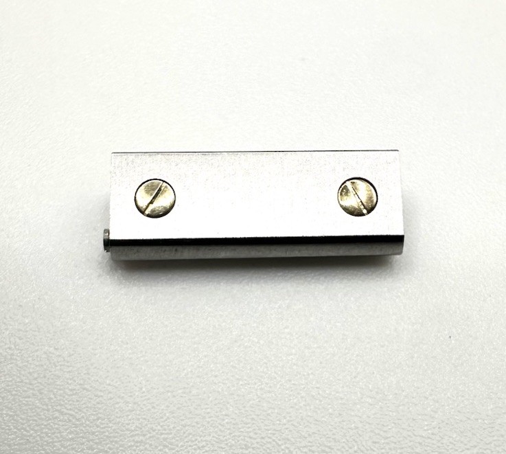 Preowned Genuine Cartier Santos Twotone 18mm End Piece Link Part VA280013
