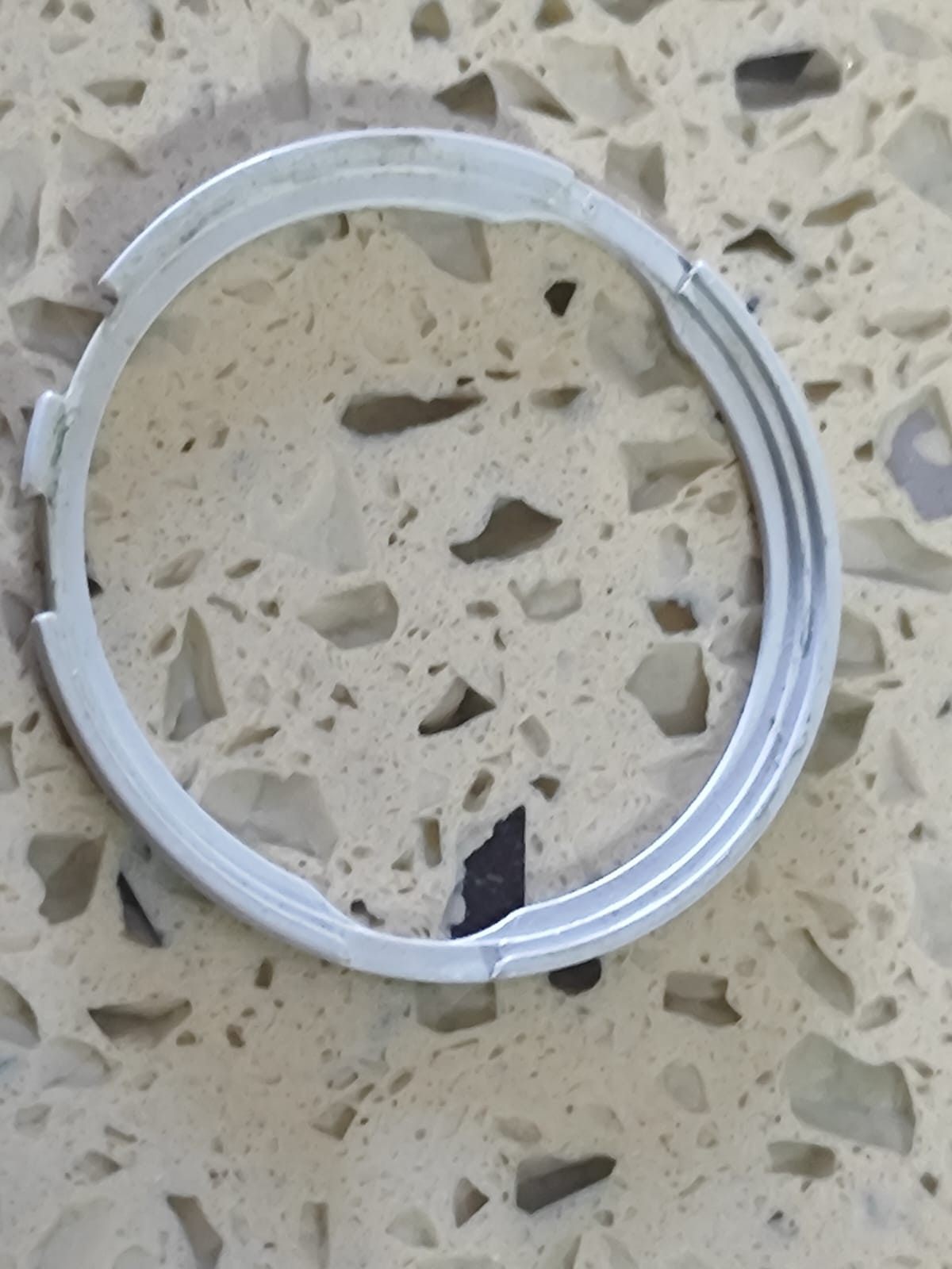 SEIKO 6105A /6105B WATCH Dial Holder Dial Ring Plastic USED