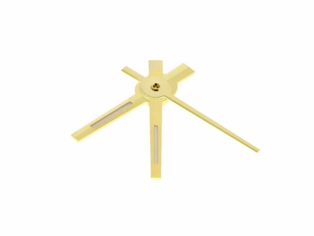 3 Sets Gold Replacement Watch Hands For Rolex Lady 2230 2235 Diamond Dial