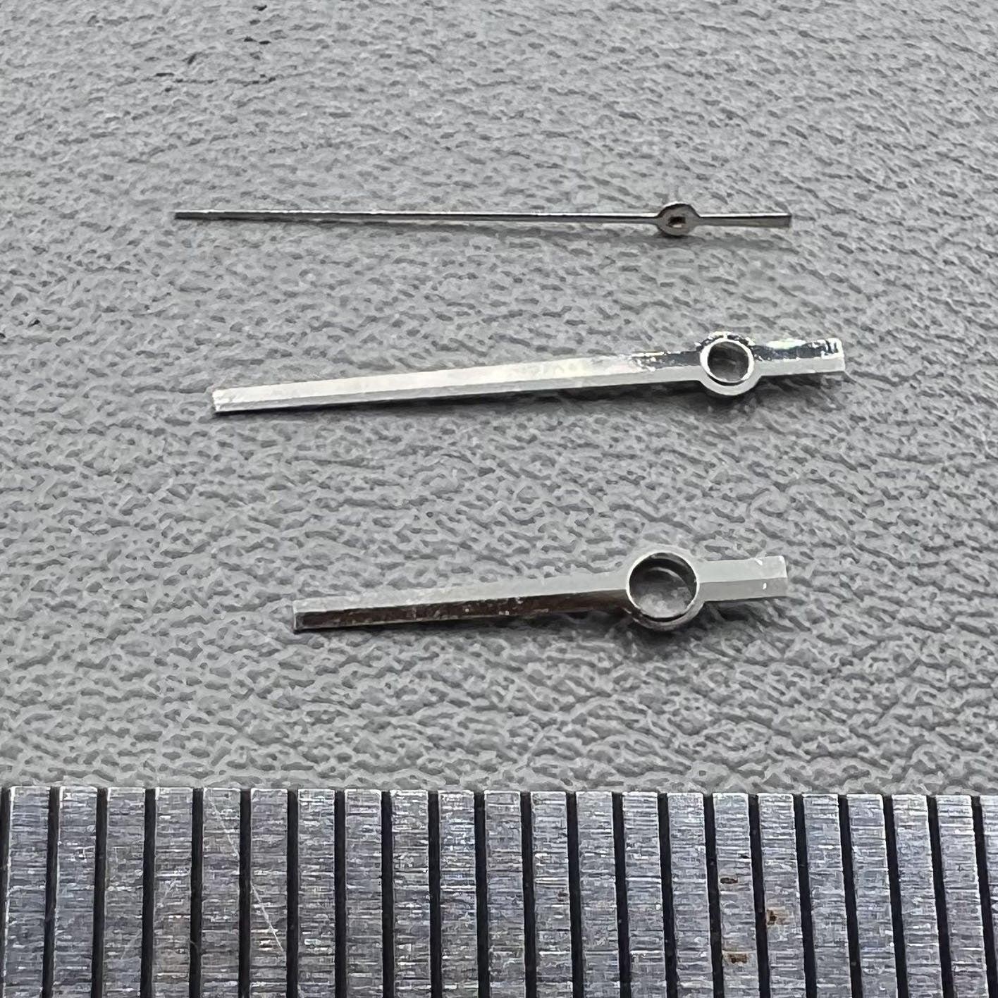 2 Pack Modified Dayjust High Canon Silver Hands for Miyota 8285 Movement