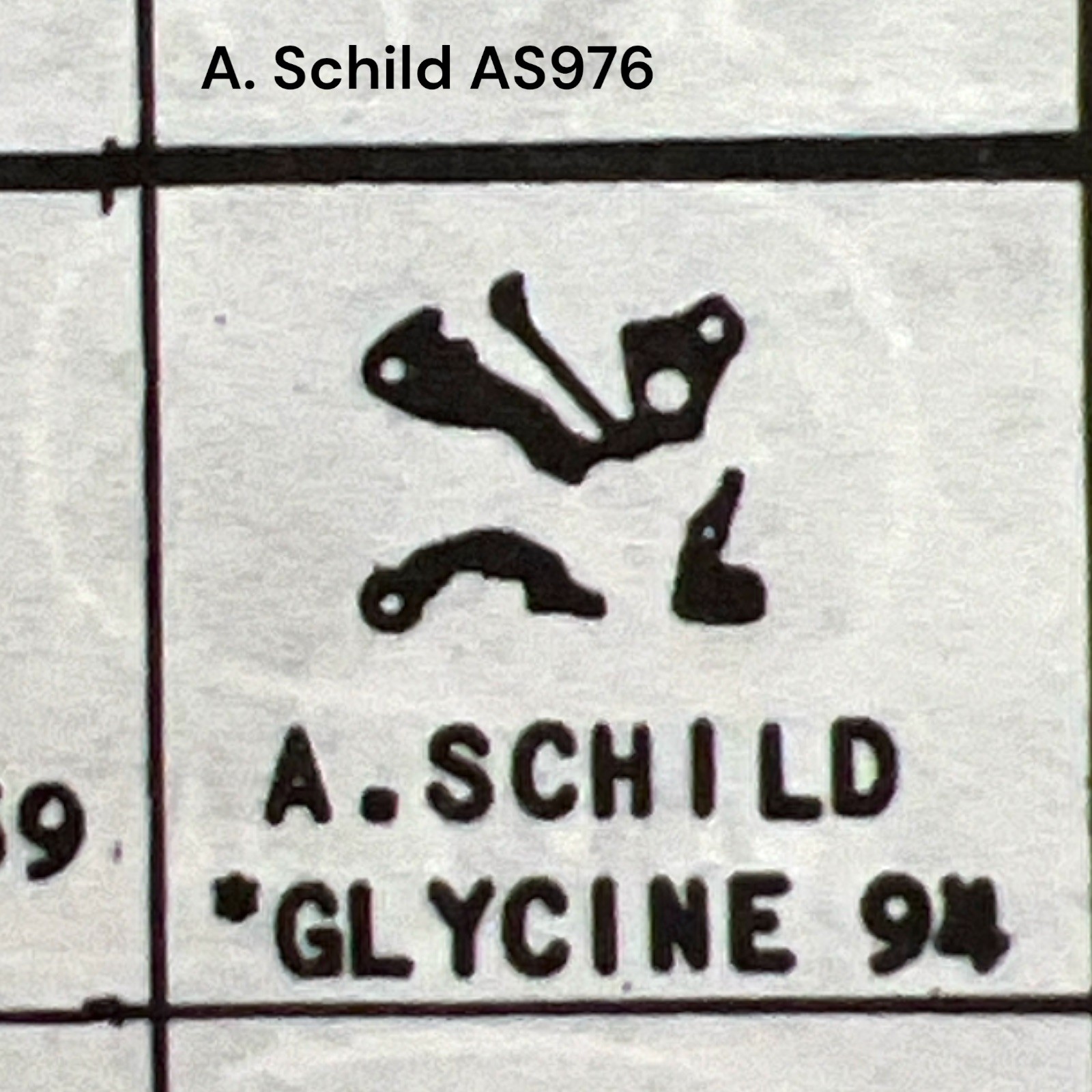 A. Schild AS 976 YOKE SET BRIDGE Watch Part 445 L. 5.5 X 7 Fits Multiple Read