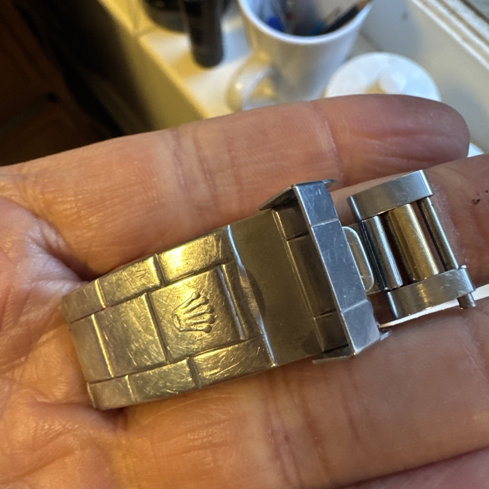 Vintage Rolex 93153-18 16613 16803 Submariner clasp SX2 Circa 1993 (C)