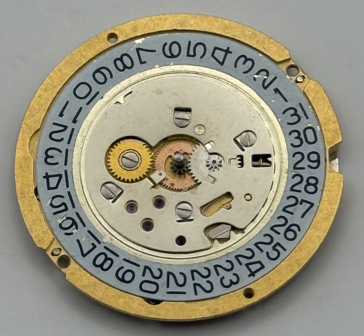 Ronda 1006 Watch Movement Quartz Swiss Date 8 Jewels Vintage Parts Repair 23.8mm