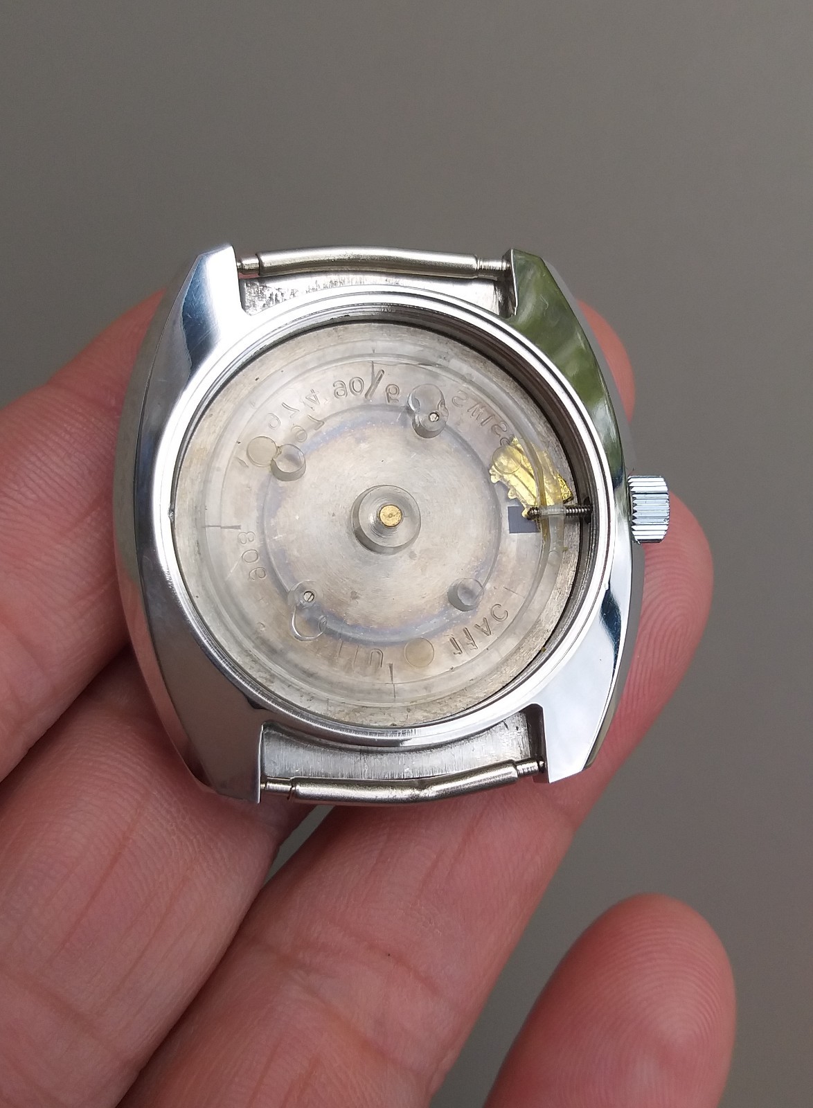 Fontainemelon FHF 974 Project Watch 35mm Swiss Case and Dial Vintage 1970’s NOS