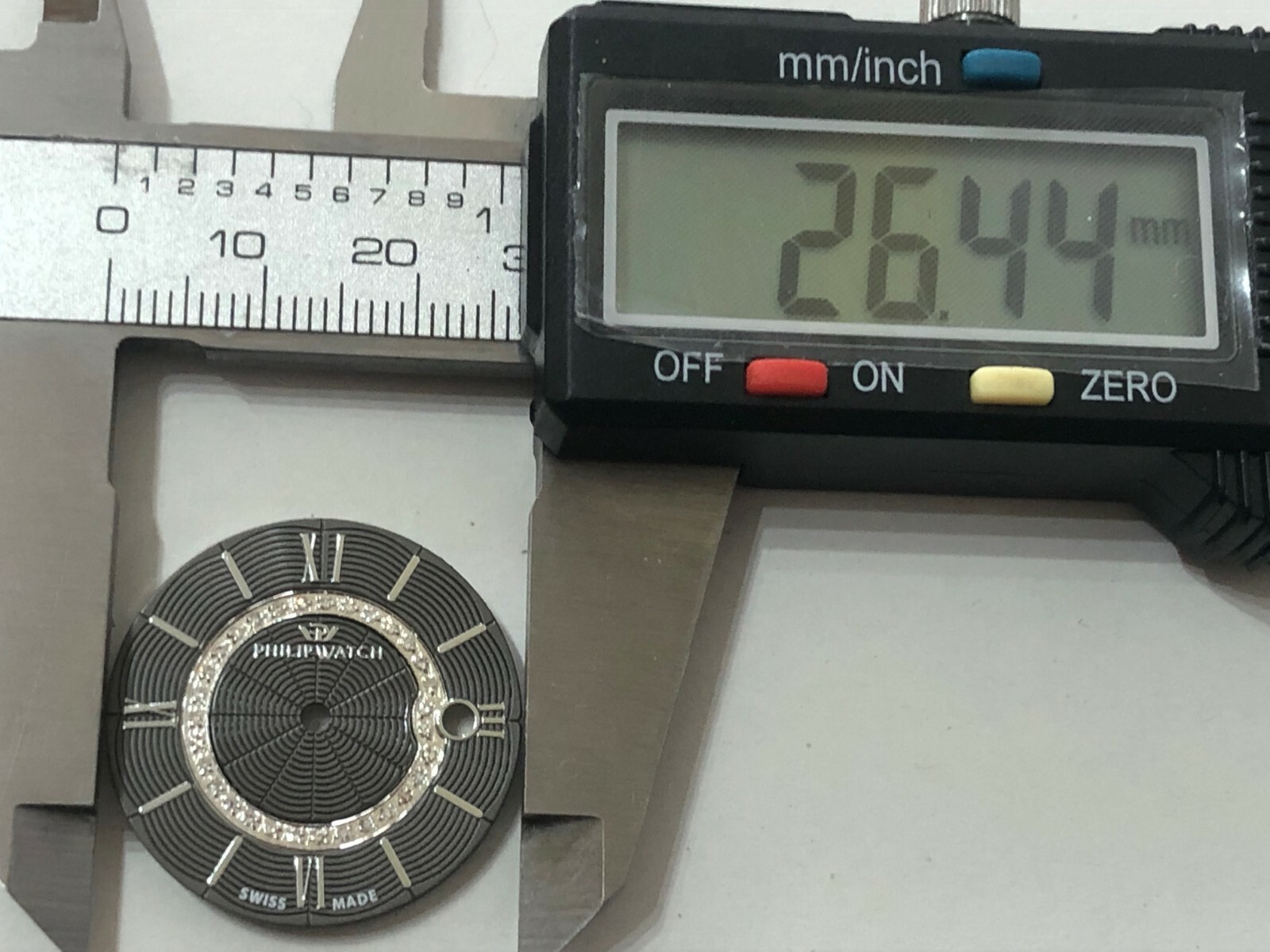 PHILIP WATCH SPARE PARTS DIAL WITH SPARKLES NEW.7