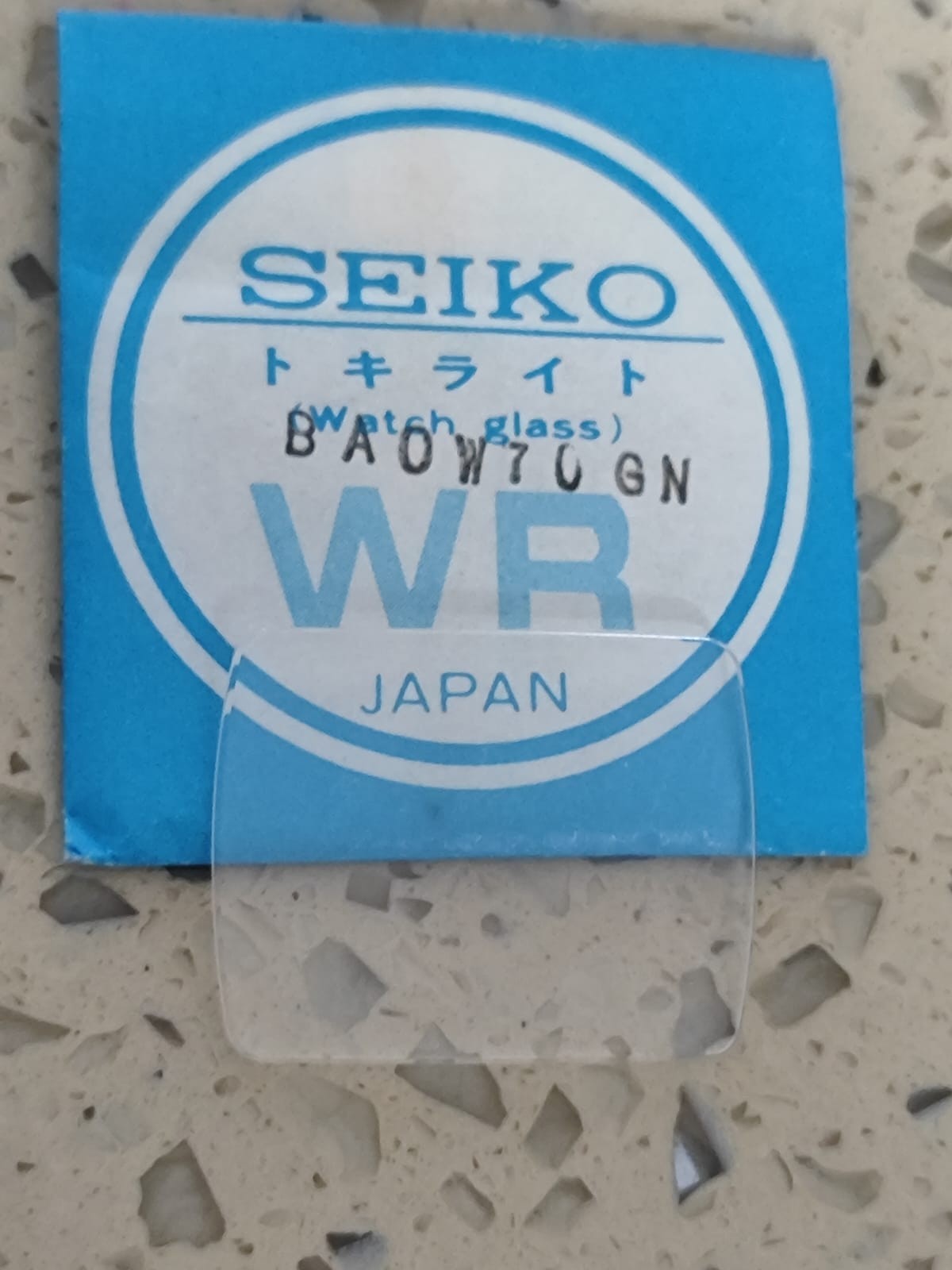 Original Seiko Crystal BA0W70GN SEIKO LC Digtal M159-5038/5039 NOS