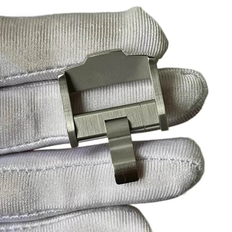 Quick Change Steel Watch Buckle Clasp Fits Audemars Piguet Rubber Strap