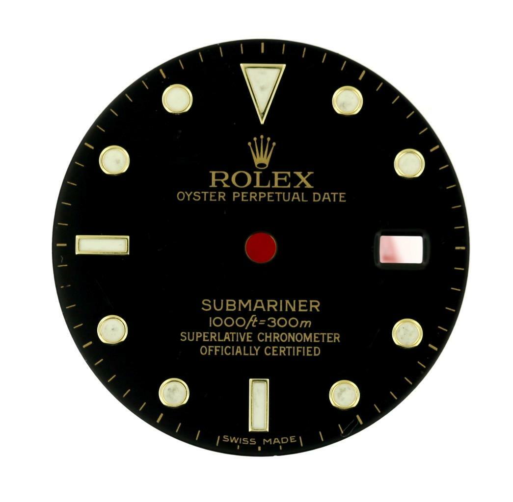 Original Men’s Rolex 40mm Submariner 16618,16803,16808 Black Dial 2Tone Gold #F6