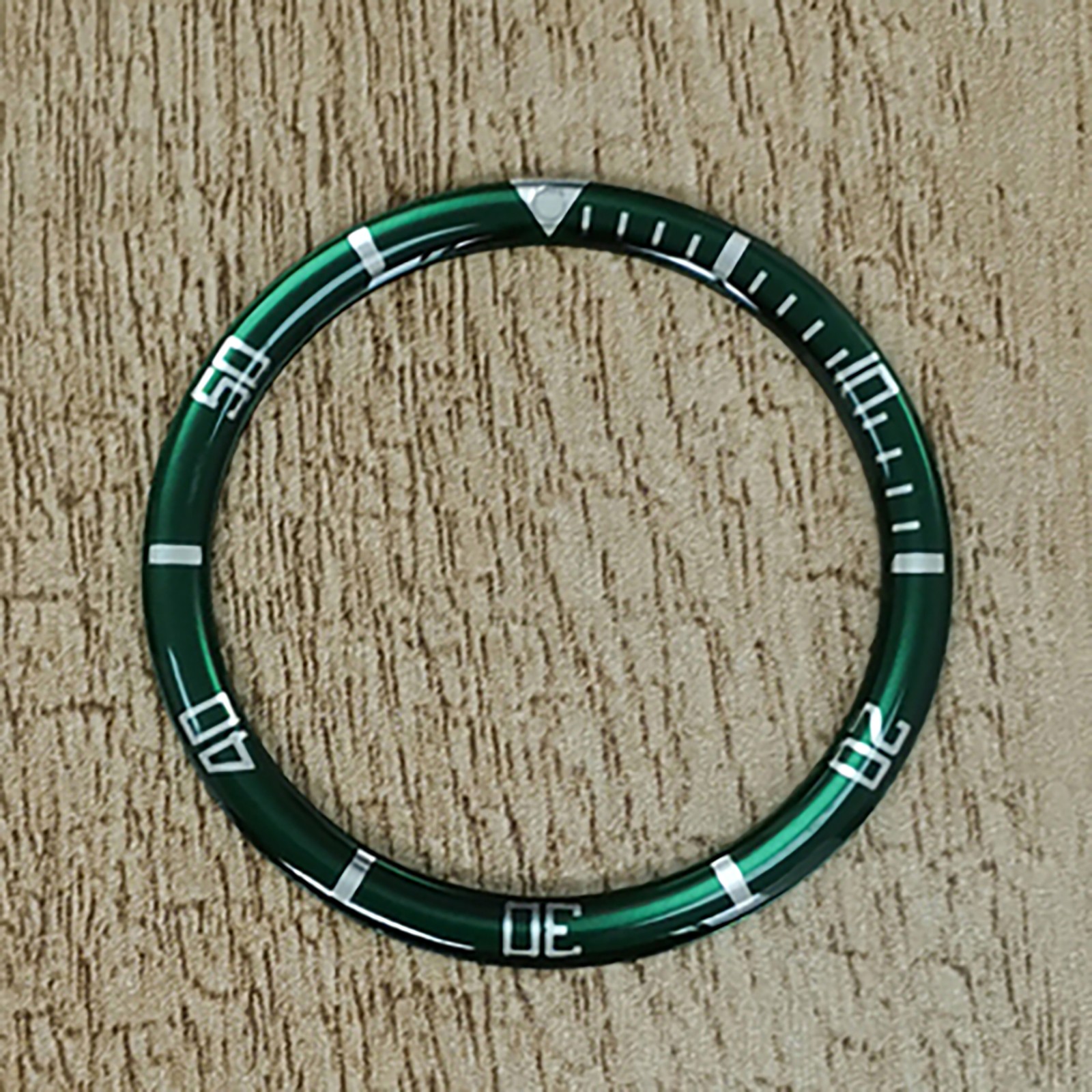 39MM Rounded Curved Plastic Aluminum Watch Bezel Insert Inner Diameter 32.2MM