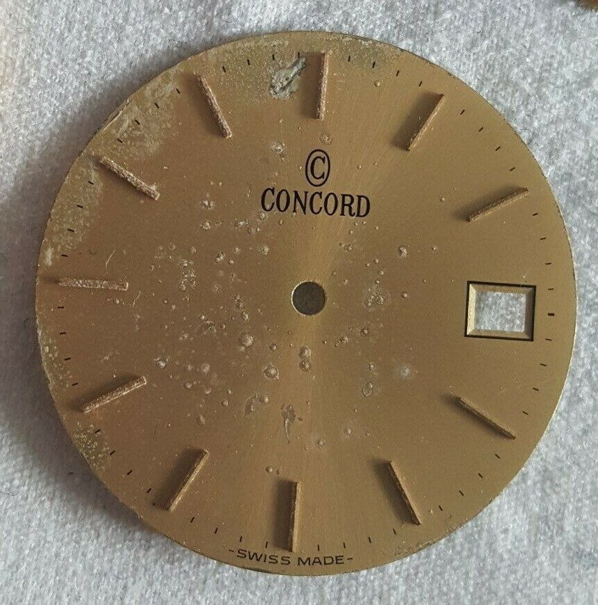 ETA Caliber 255.111 Movement Hour Wheel Height 0.79mm + Concord Dial + Hands