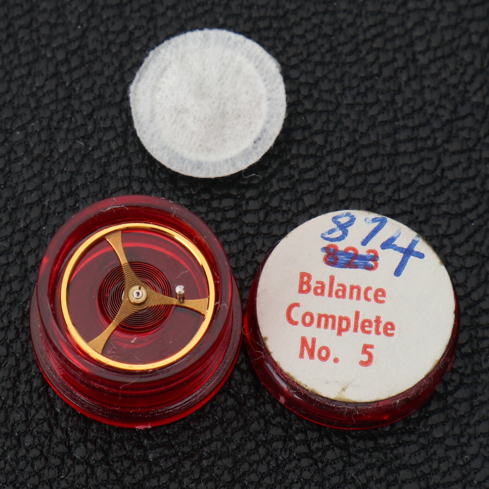 Elgin 874 Balance Complete Watch Part #721 New Old Stock Watchmaker (C17D10)