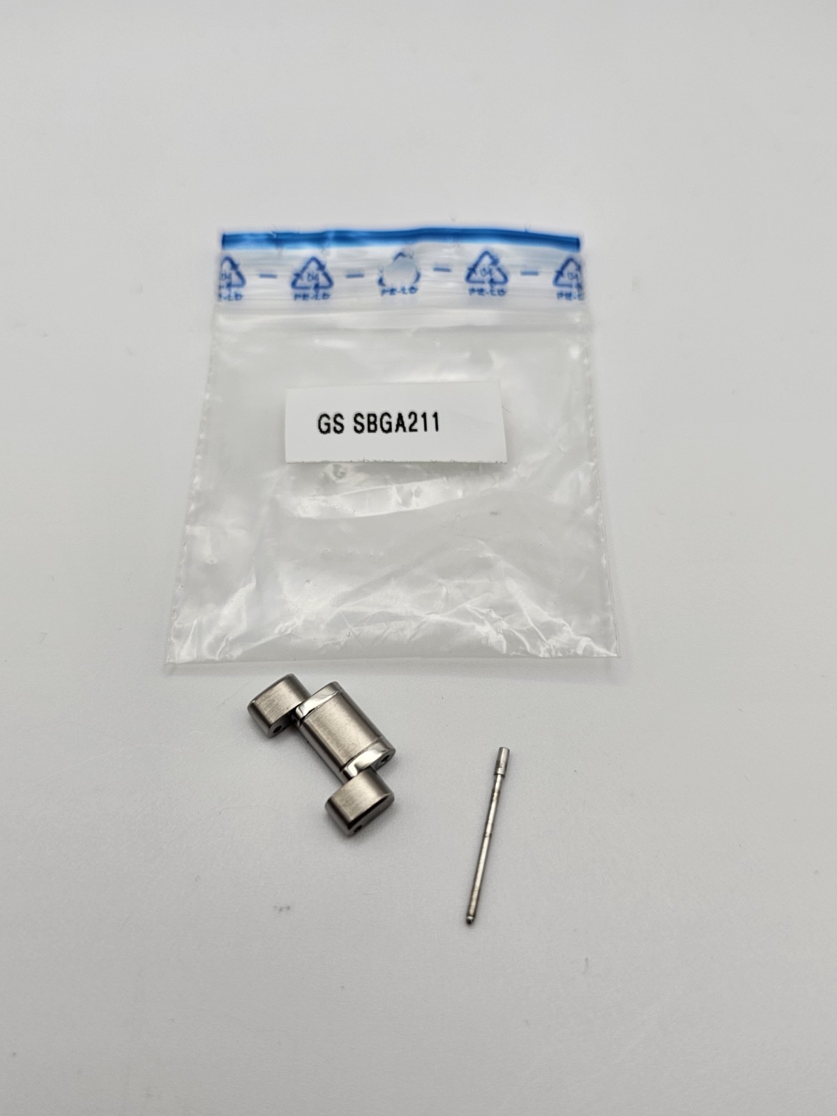 1x Grand Seiko SBGA211 SBGA 211 Snowflake Link – Jersey – Titanium – Titanium 18m