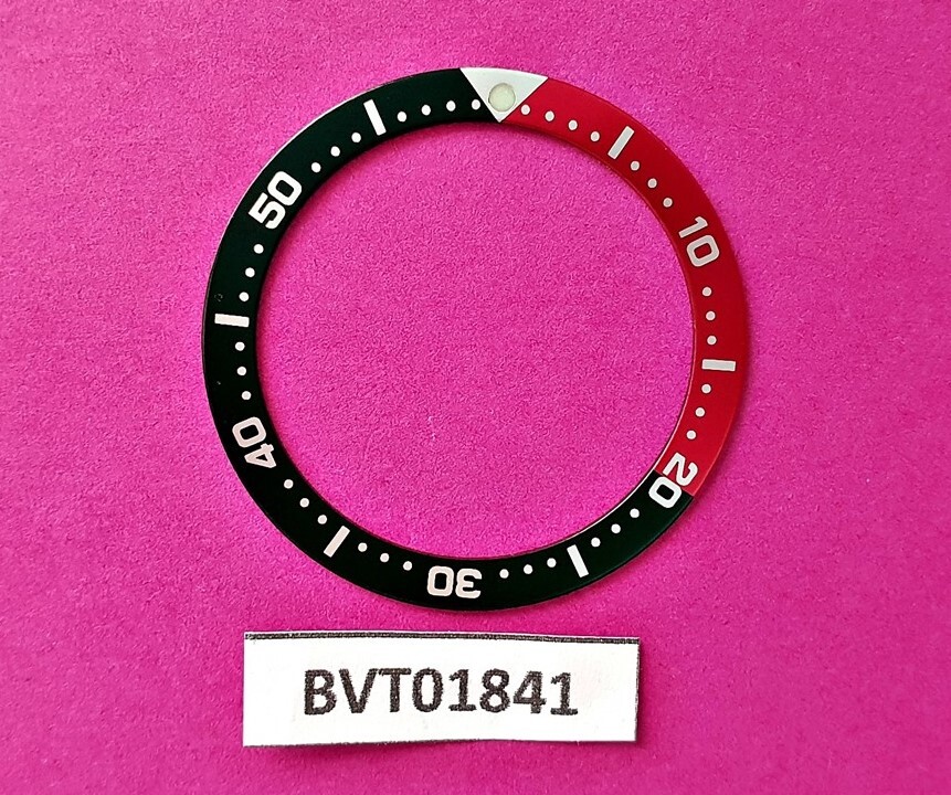 NEW SEIKO BLACK RED COKE INSERT DIVER’S MIDSIZE 4205 015B 7S26 0030 BVT01841