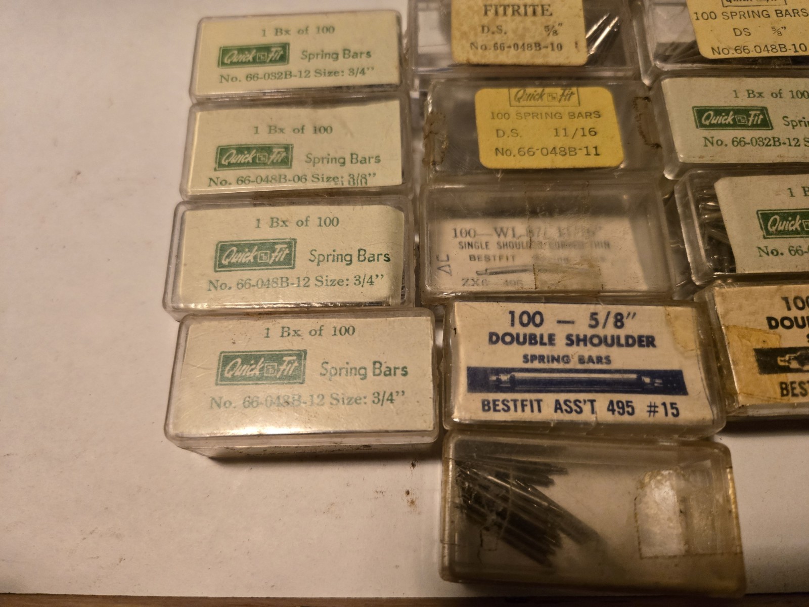 15 Boxs Watch Band Spring Bars – Quick Fit Best fit Fitrite