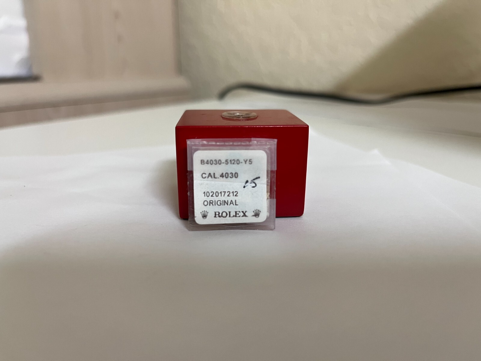 Genuine Rolex Daytona 4030-5120 Screw for Balance Bridge NEW 1 per order