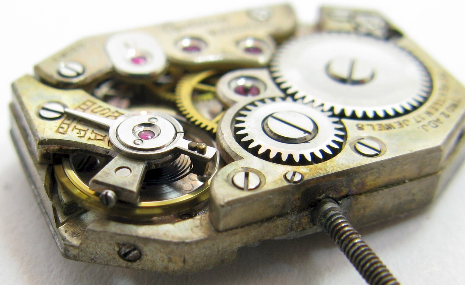 rectangle Lady Optima 90 92 Watch Co. Movement 17 j. 2adj. for parts …