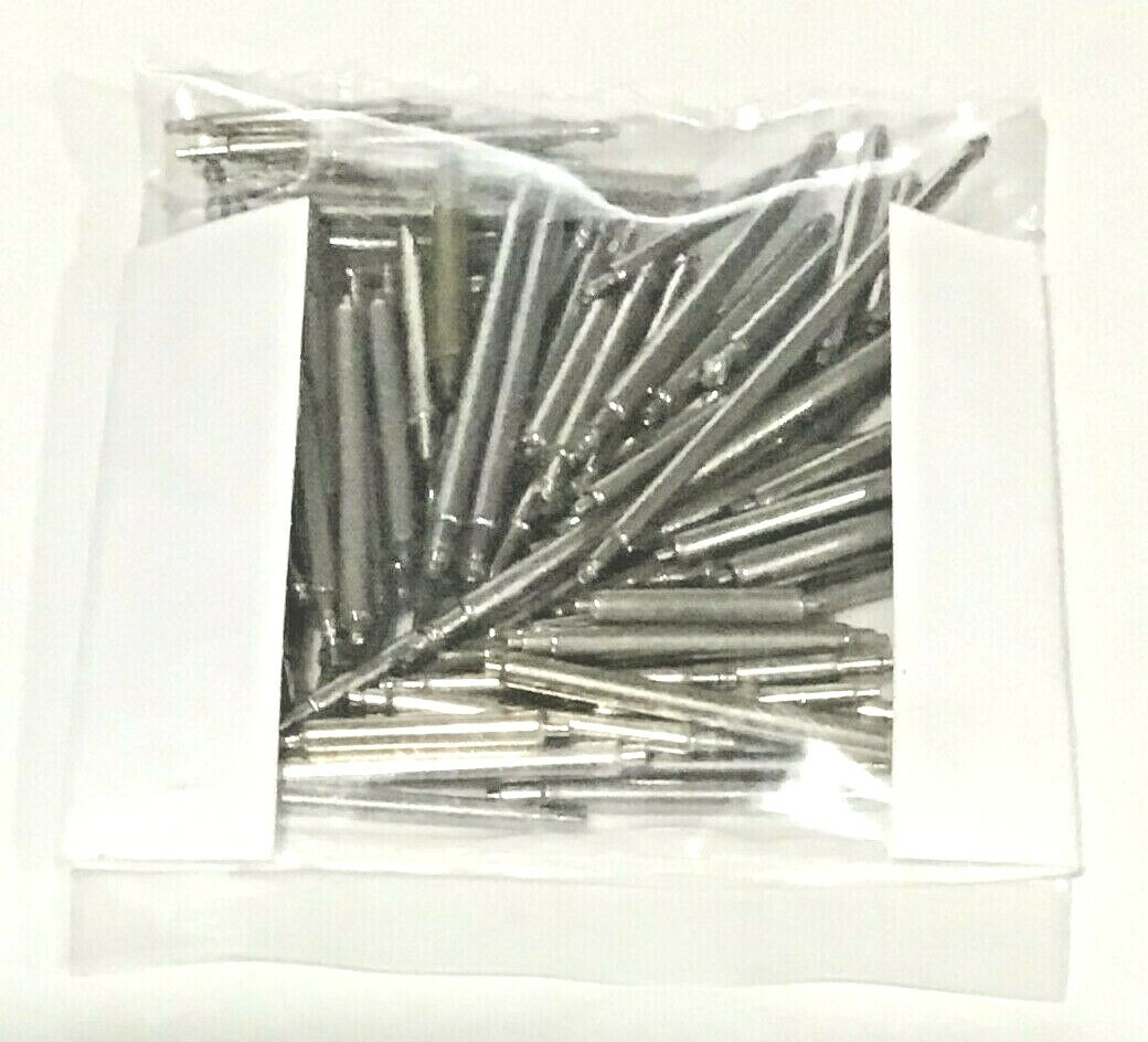 100pc Assortment of Watch Spring Bars/Push Pins