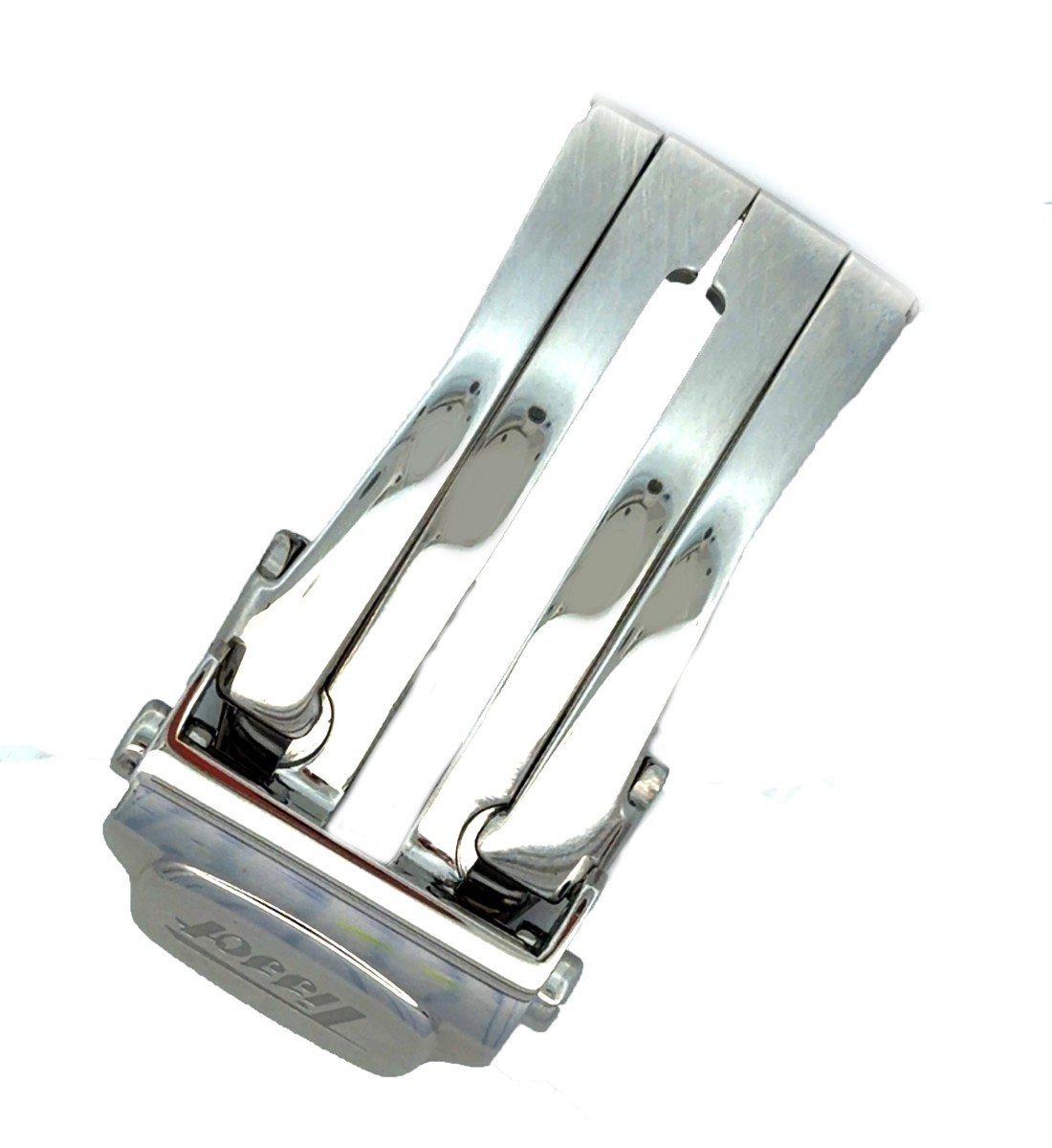 18mm TISSOT Silver Tone Stainless Steel Buckle Clasp