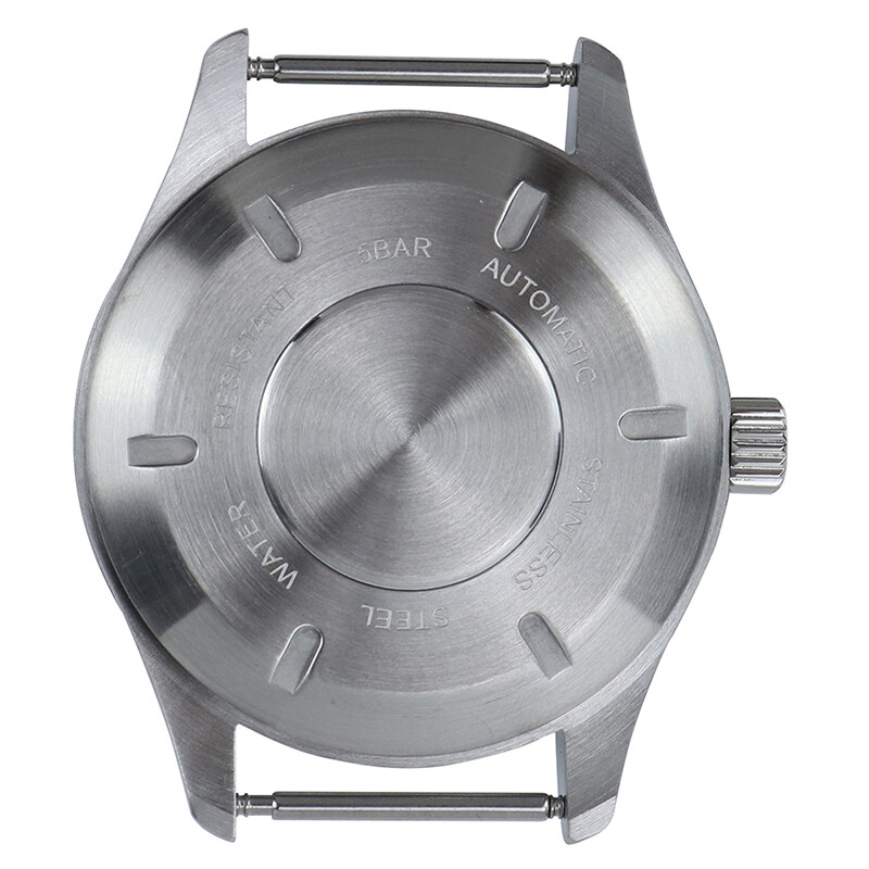 40mm Pilot 316 stainless steel watch case For Japanese NH35 nh36 nh38 Aviator