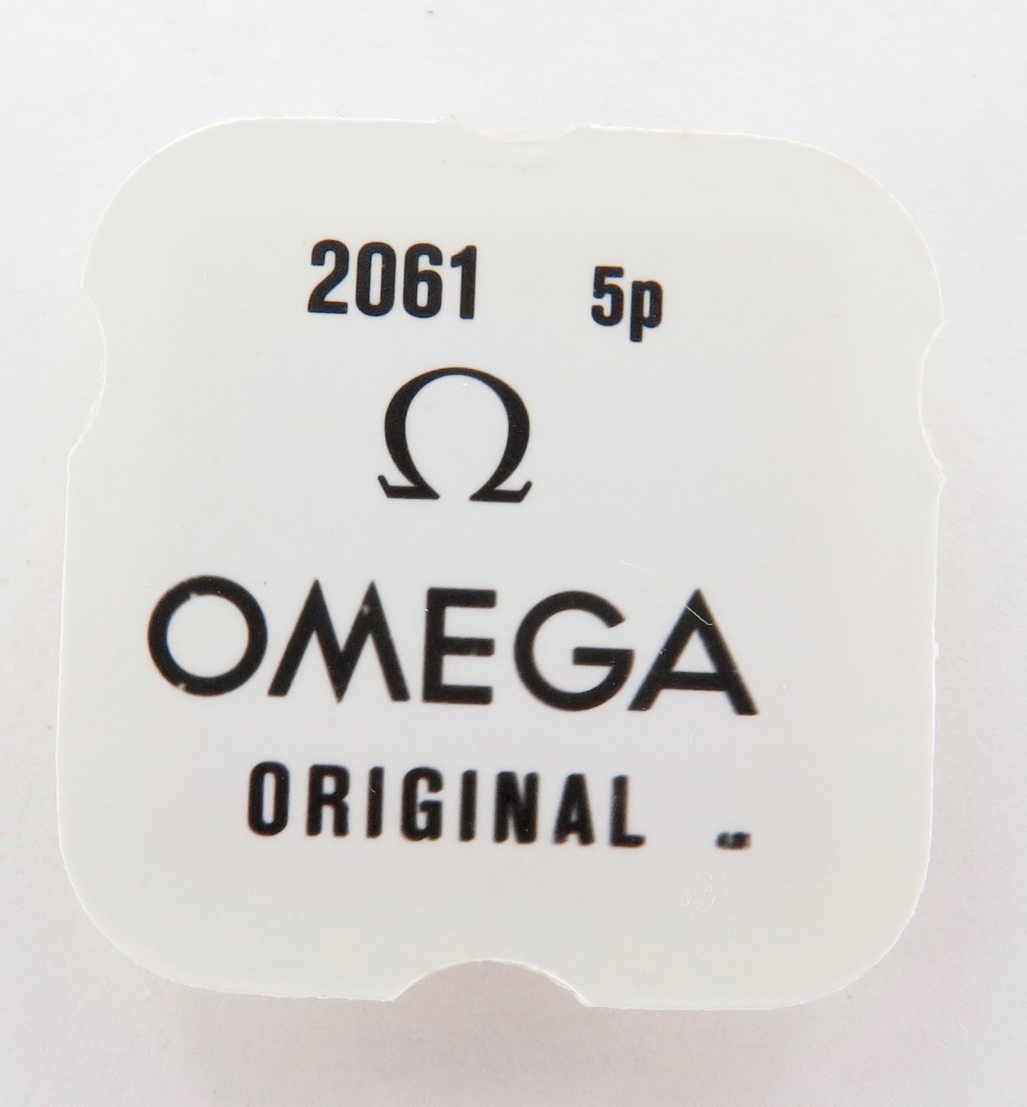 OMEGA NEW OLD STOCK PART REF. 2061 5 PLATE SCREWS UNOPENED IN ORIGINAL PACKET
