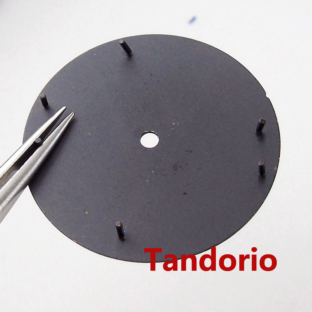 29mm Sunburst Watch Dial Face Fit NH35A NH36A Movement Arabic Numerals Mark Lume