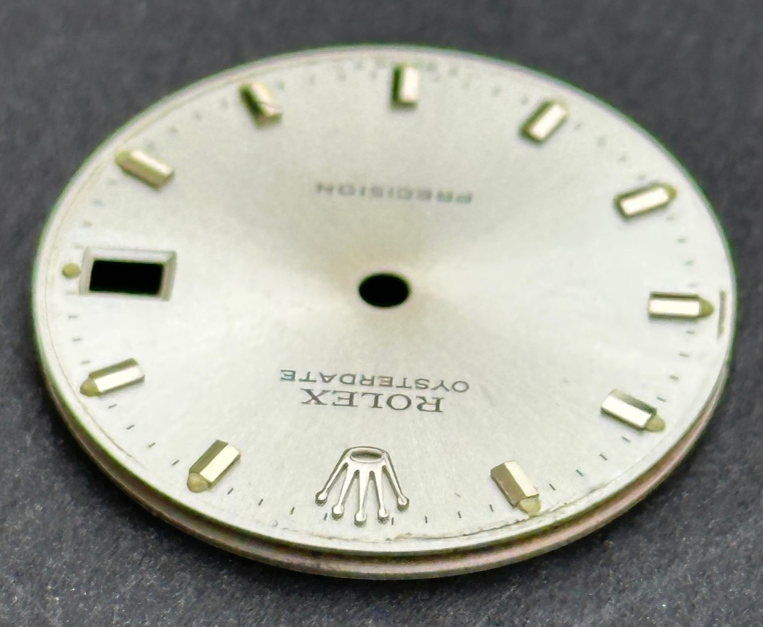 Vintage Rolex Oysterdate Precision Watch Dial For 6466