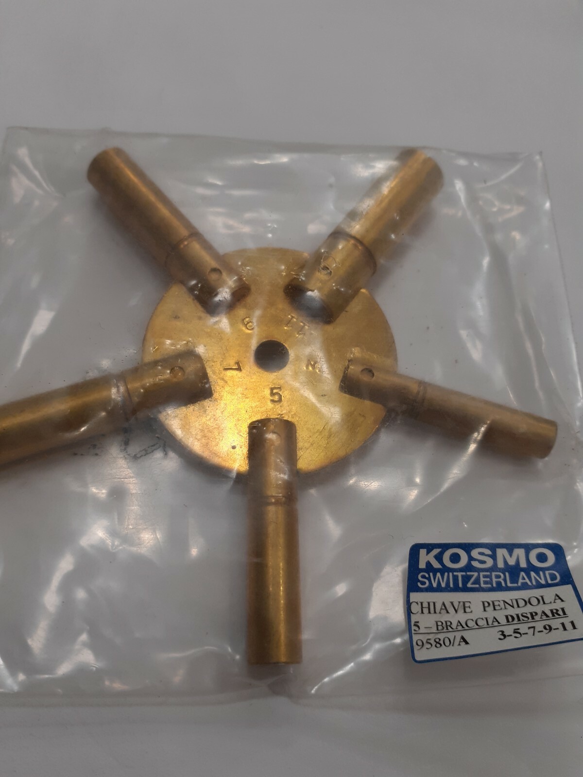 Kosmo Swiss Made Odd Pendulum Wrenches 3.5.7.9.11