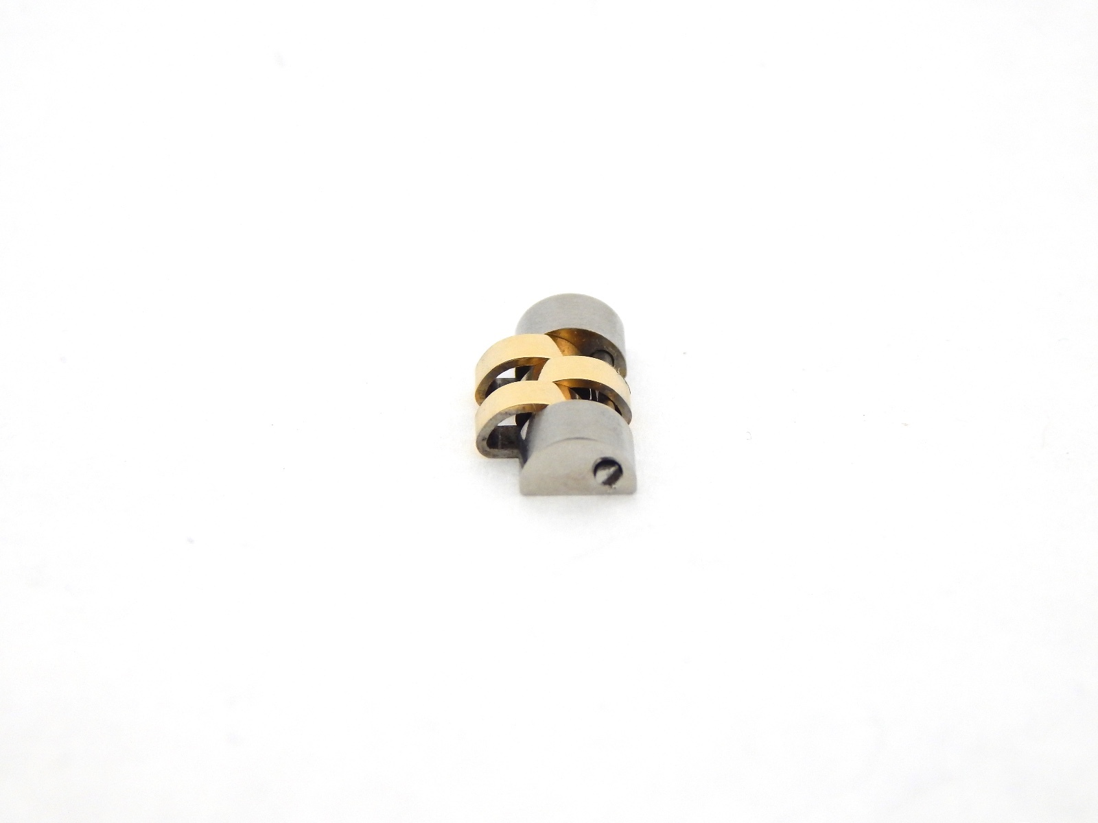 1 (ONE) Aftermarket 2Tone Gold Plated & Steel Watch Link for Mens Rolex