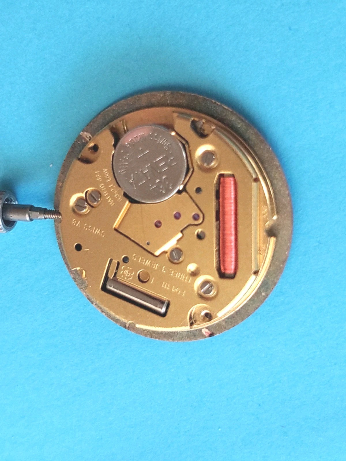 ETA F04.111 Swiss 3 Jewel D@3 Movement, 23mm Mallard Cat Eye Plum Dial&Hands.Run