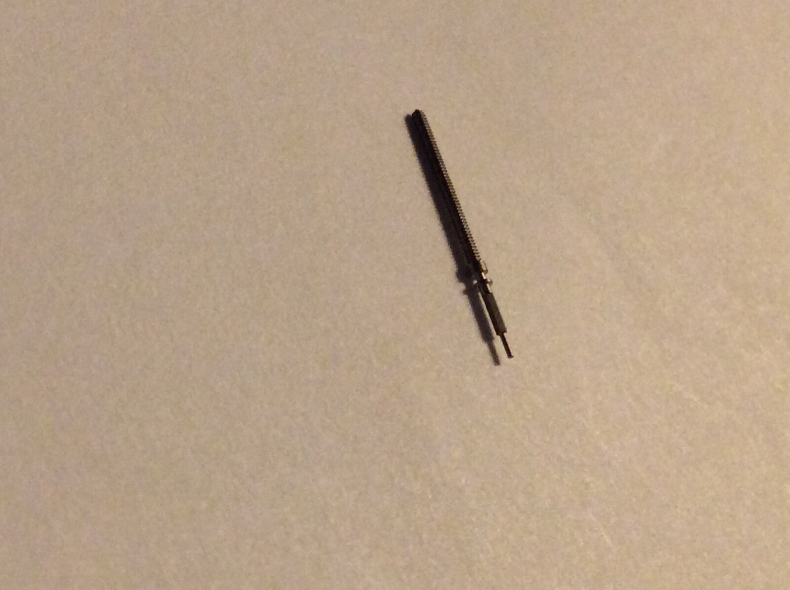 Benrus watch winding stem for movement caliber EU or FG 25 dial o Rama parts
