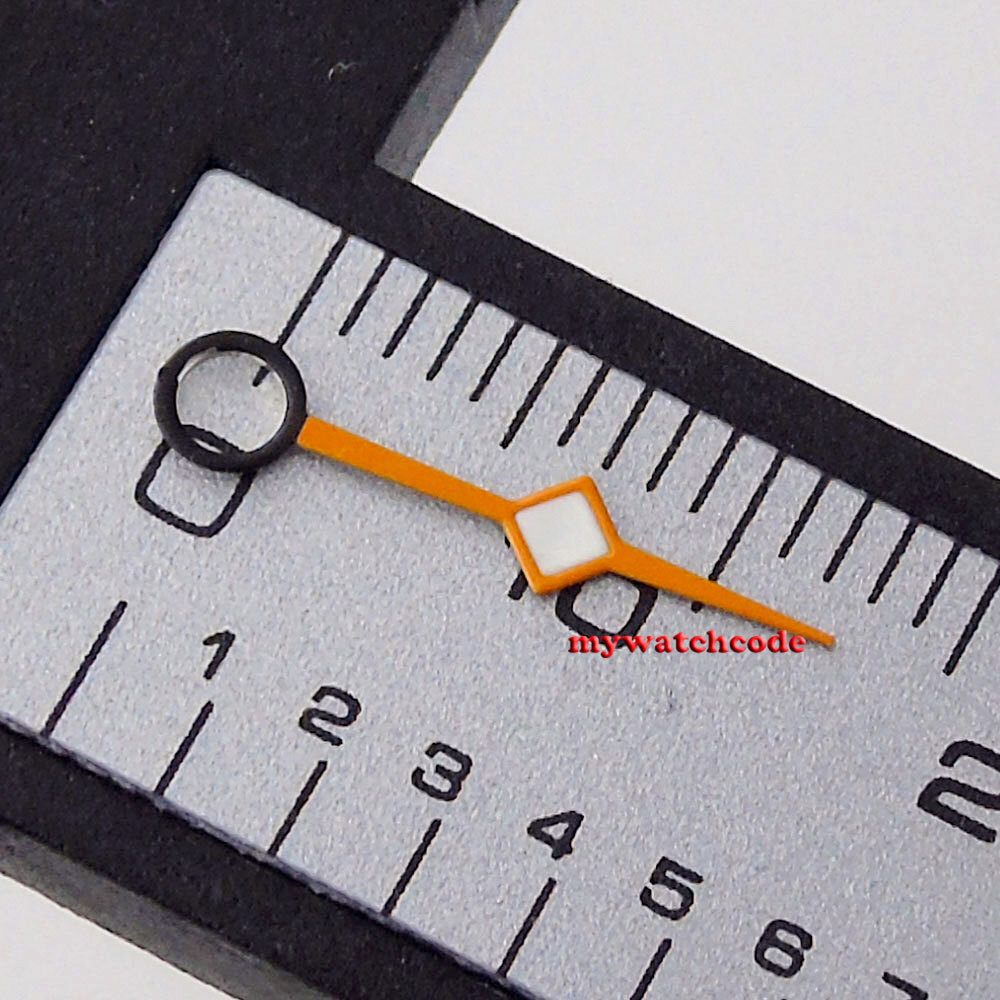 Snow Flake Orange Red Blue Yellow GMT Silver Watch Hands For NH34A NH35A Nh36A
