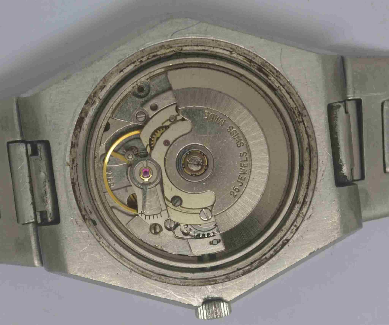VTG CAMY By SYNCHRON Conquistador Steel Watch. Ref: 22.447, Cal: 2789.