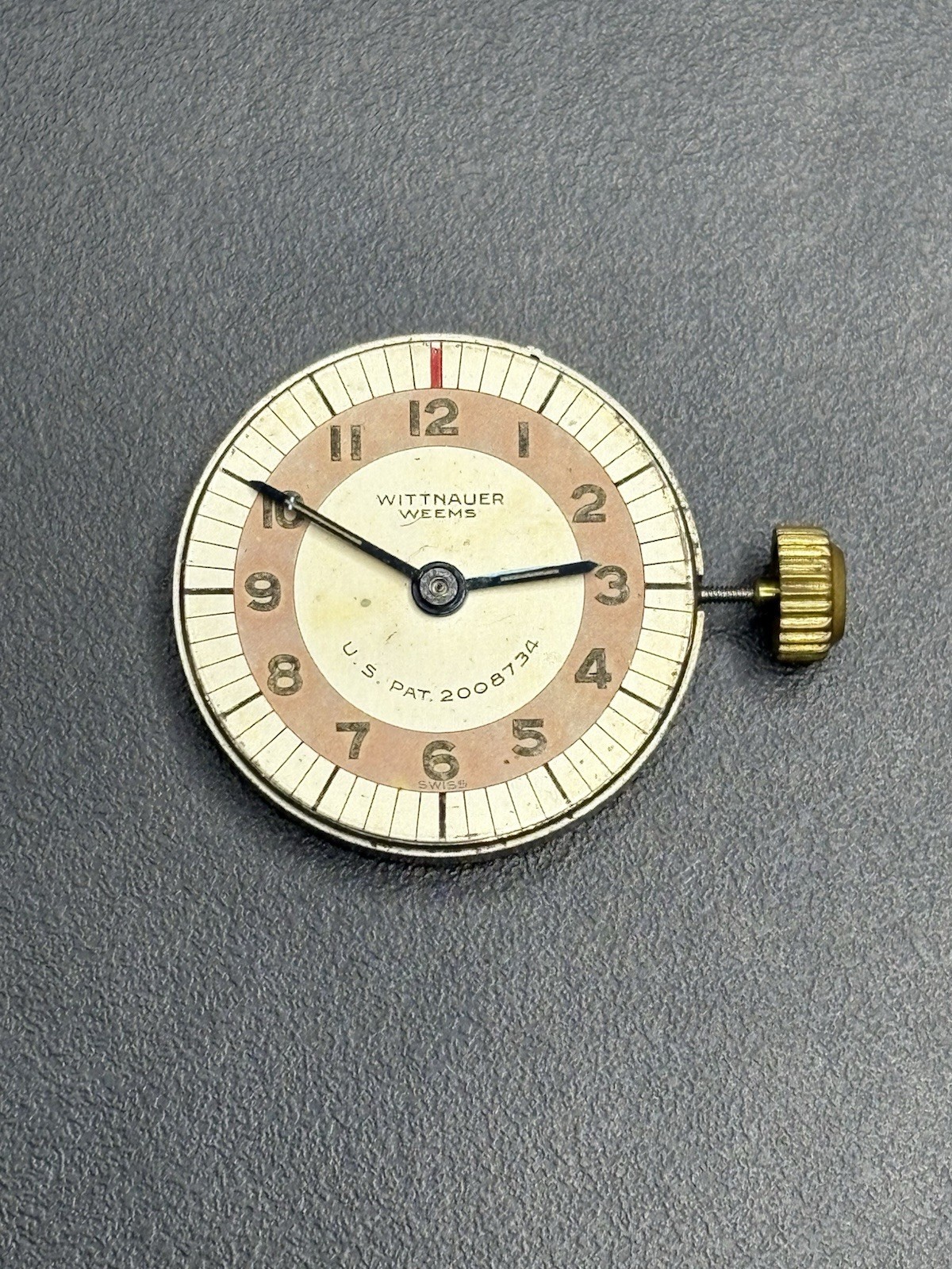 Wittnauer “WEEMS” military watch 10TS *running*