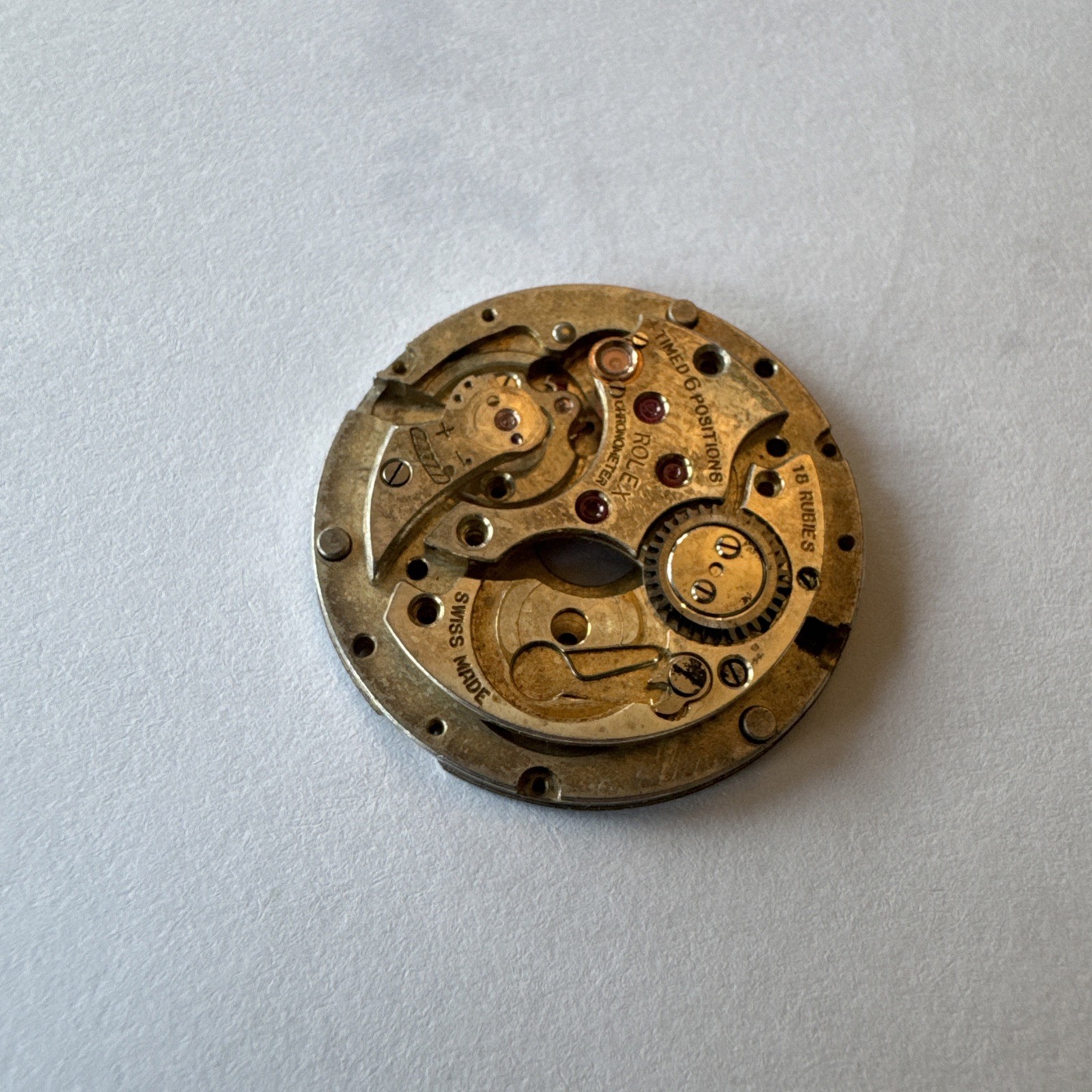 Rolex vintage main plate