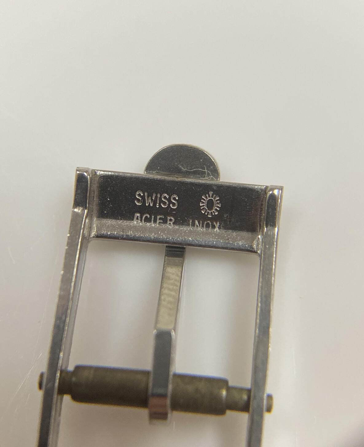 Original Vintage Omega Stainless Steel 10mm Watch Buckle – Swiss Made (1 PCE)