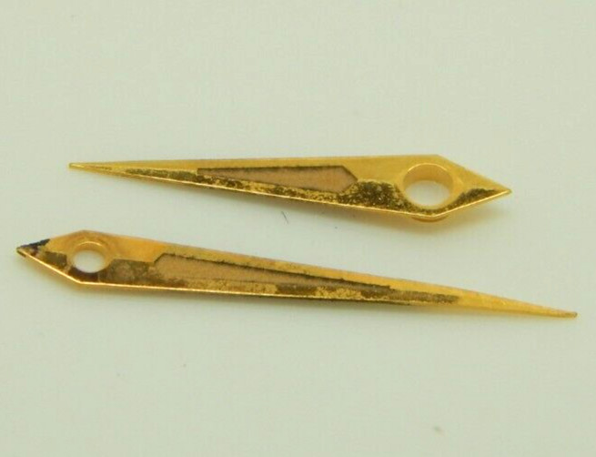 Genuine Bulova 11AERC G DAP 25 TRIT Set of Hands Watch Part 63-64 NEW OLD STOCK