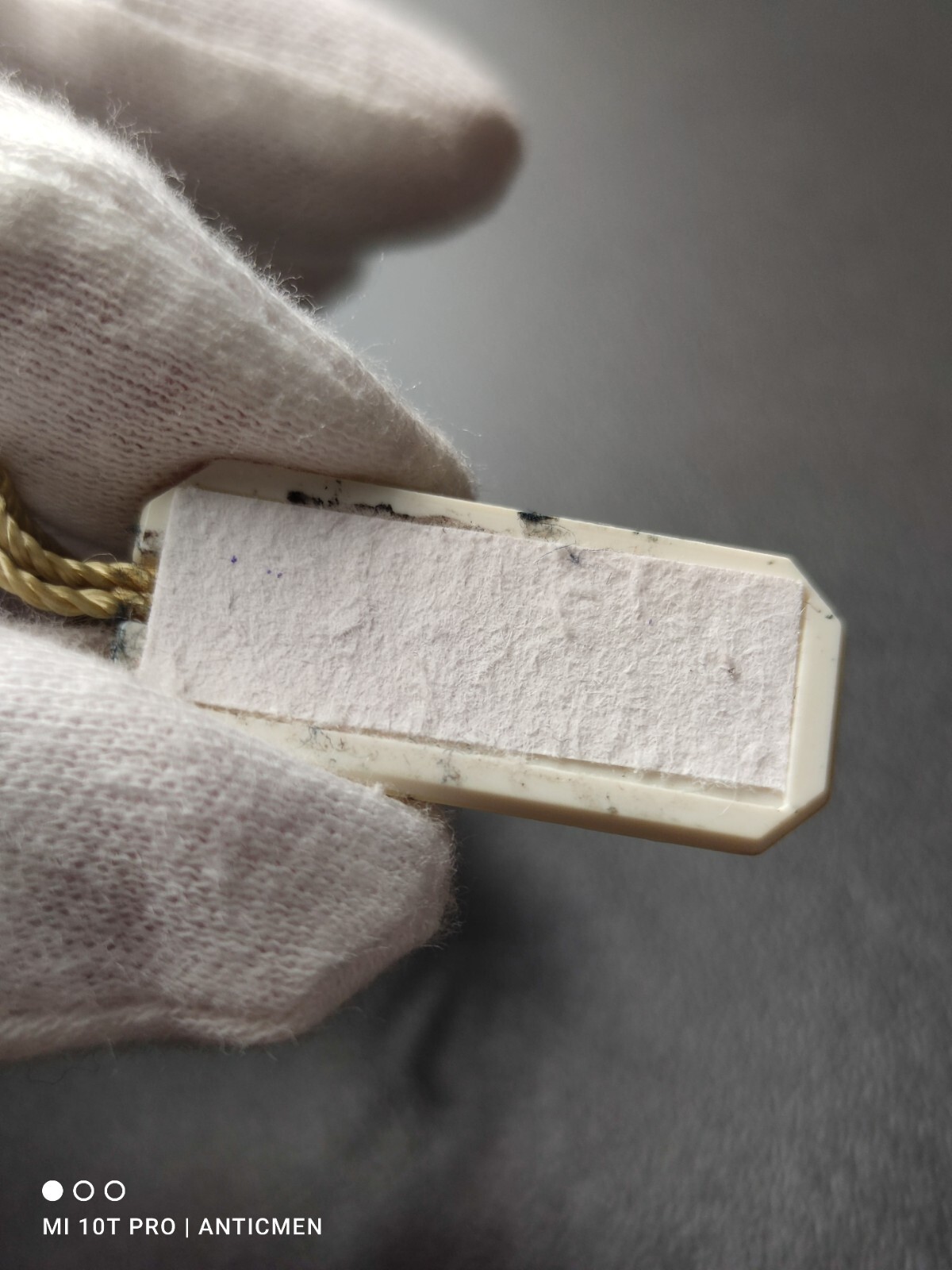 Classic White Patek Philippe Genuine Hangtag. Nice hang tag / label.