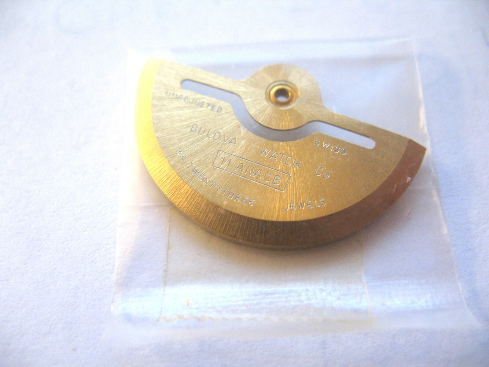 BULOVA 11ANACB AUTOMATIC ROTOR PART 344