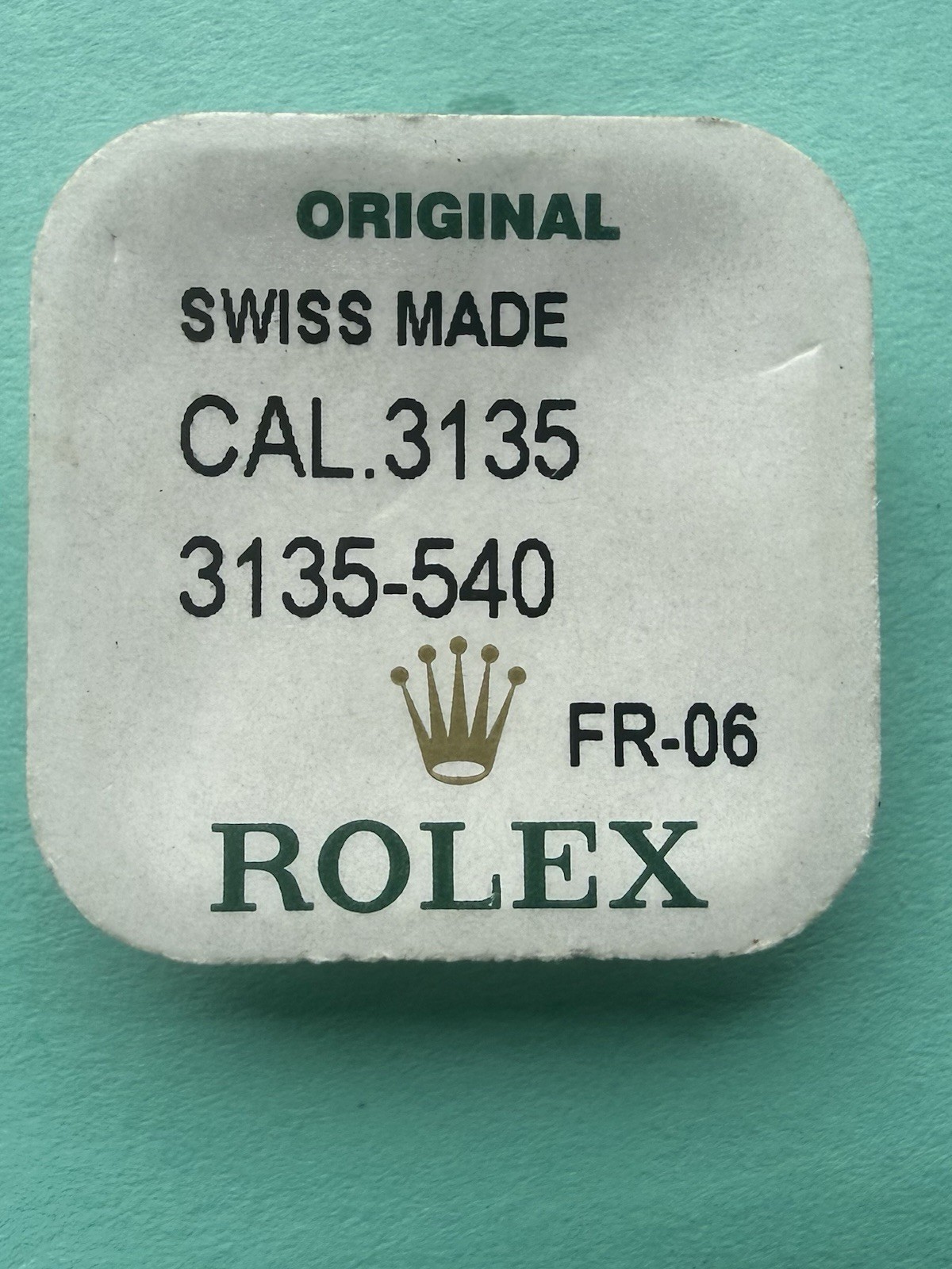 Rolex 3135-540 Reversing Wheel Genuine Part.