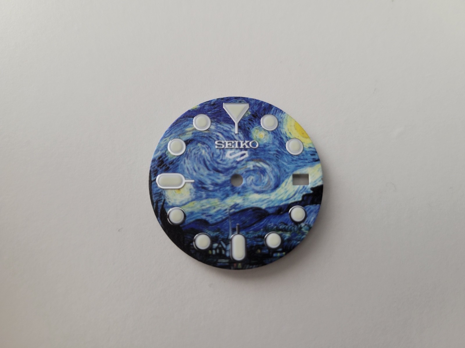 28.5mm Dial watch Fit NH35 NH36 NH34 starlit night sky