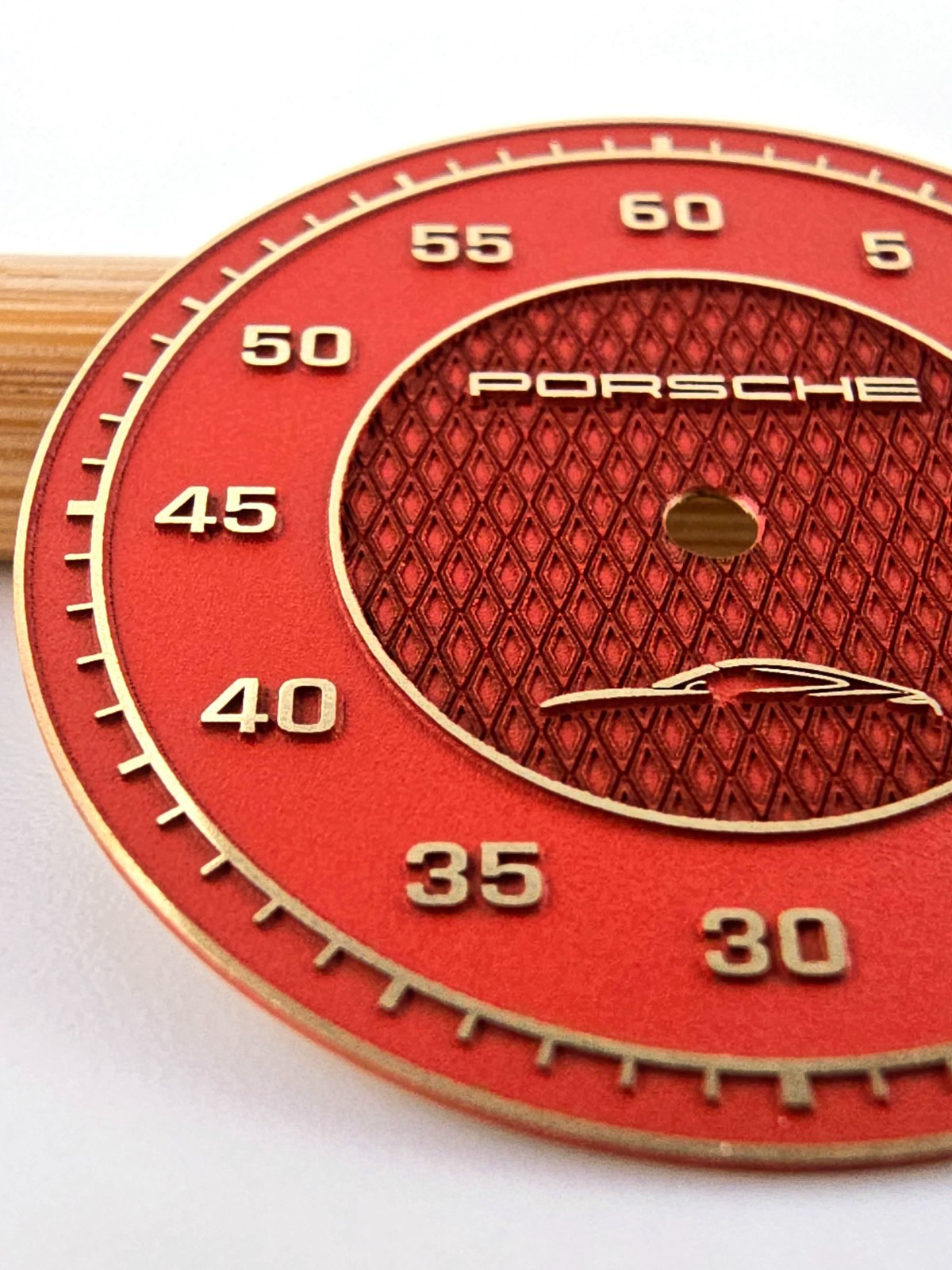 Custom-Made Laser Engraved Watch Dial | Porsche – Order any designsize