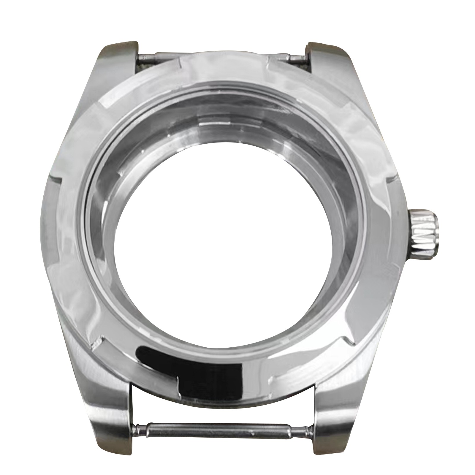 41mm Stainless Steel Watch Case Sapphire Glass For NH35/NH36/4R/7S Movement fhy