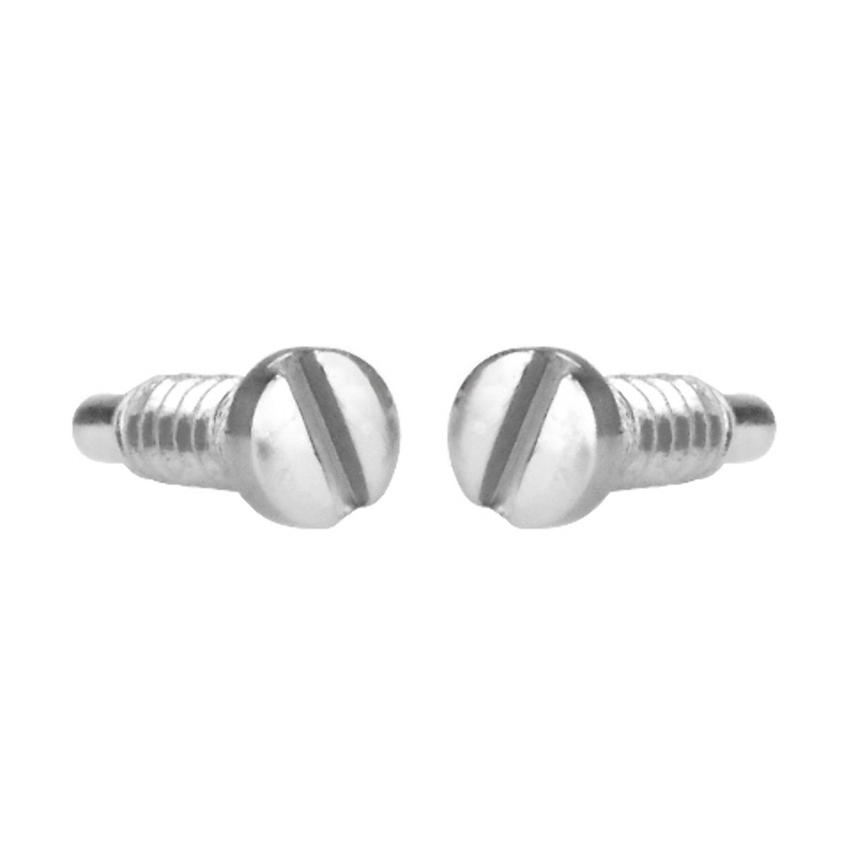 2 PCS BEZEL SCREW FOR CARTIER SANTOS 2961 STAINLESS STEEL TOP QUALITY