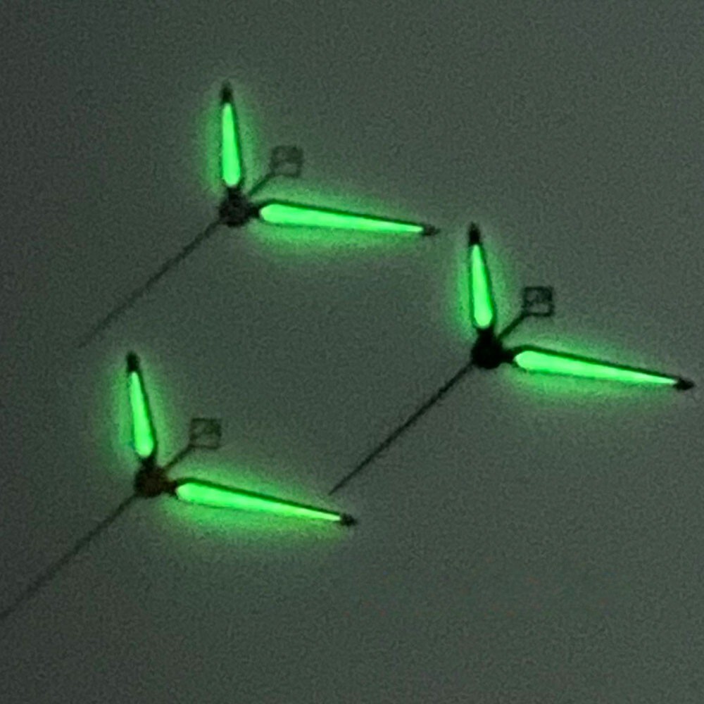 Gold/Silver Hands For NH35A NH36A ETA 2836 2824 PT5000 Auto Movement Green Lume