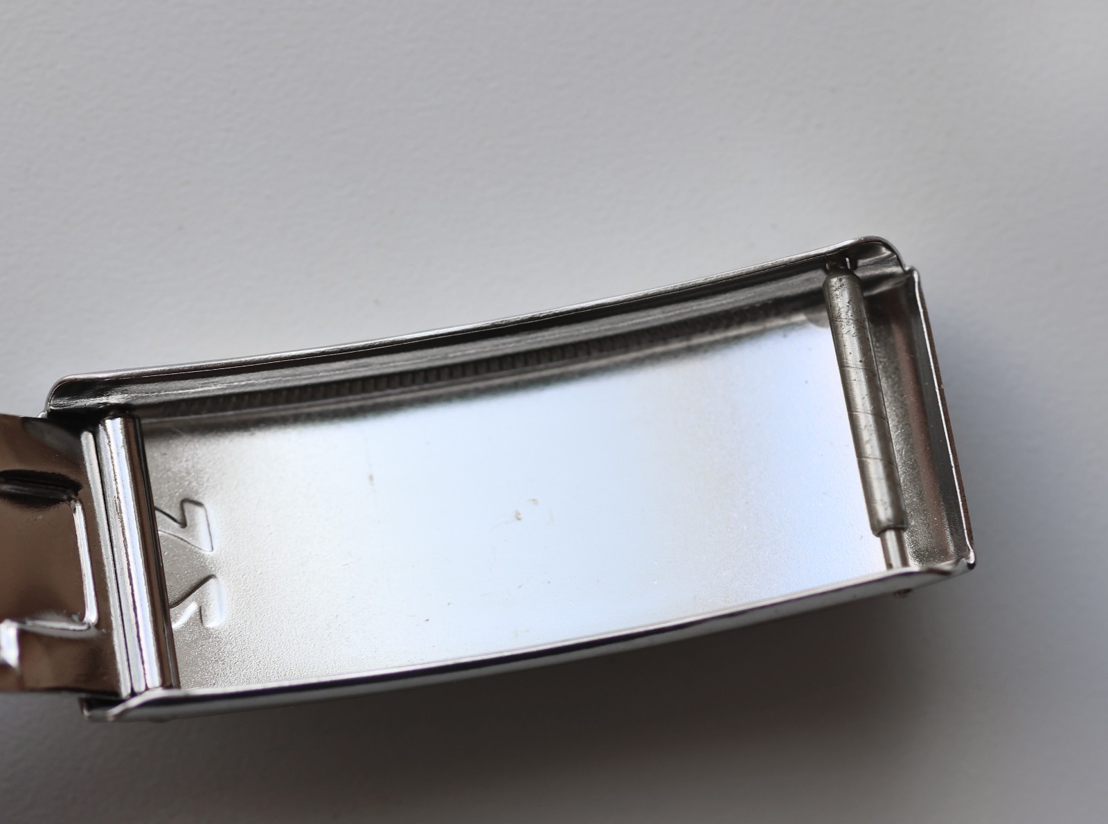 Genuine Original Vintage Omega No. 27 15mm Deployant Folding Clasp Buckle Steel