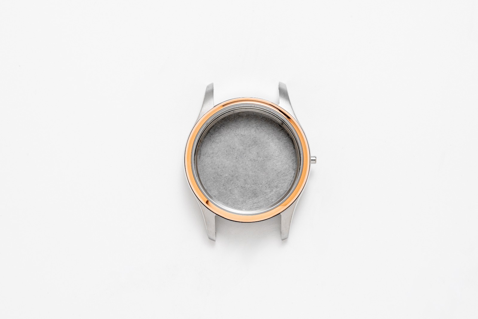 31.5mm Glass back cover waterproof ring Silver & Rose Gold Watch Case for 2015