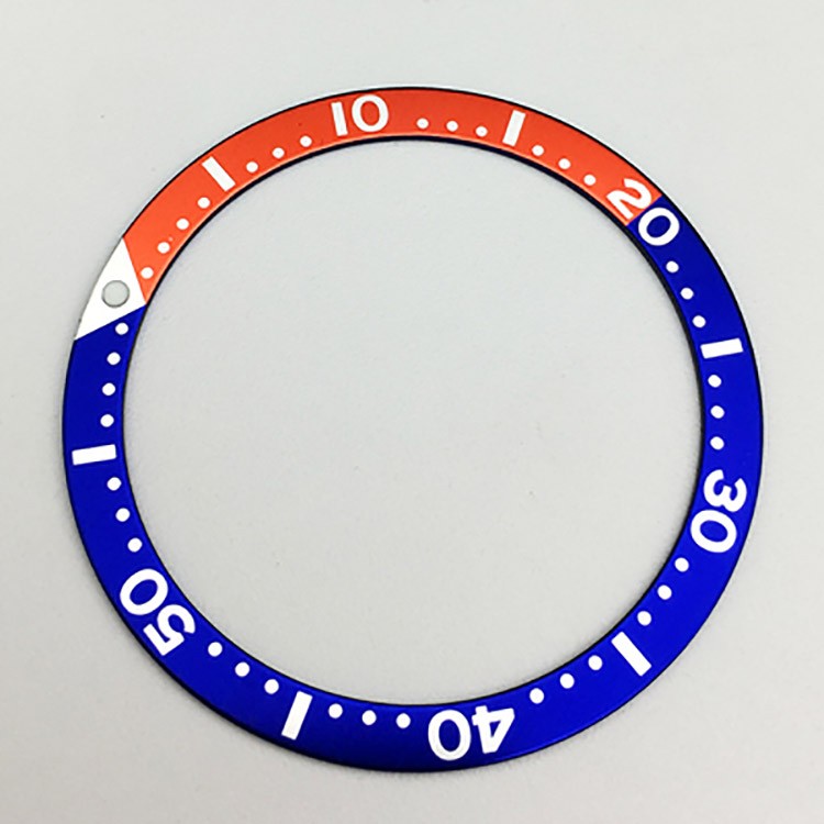 Watch Bezel Insert 39mm*32mm Fit For Watch Case Aluminum Watch Ring Accessories